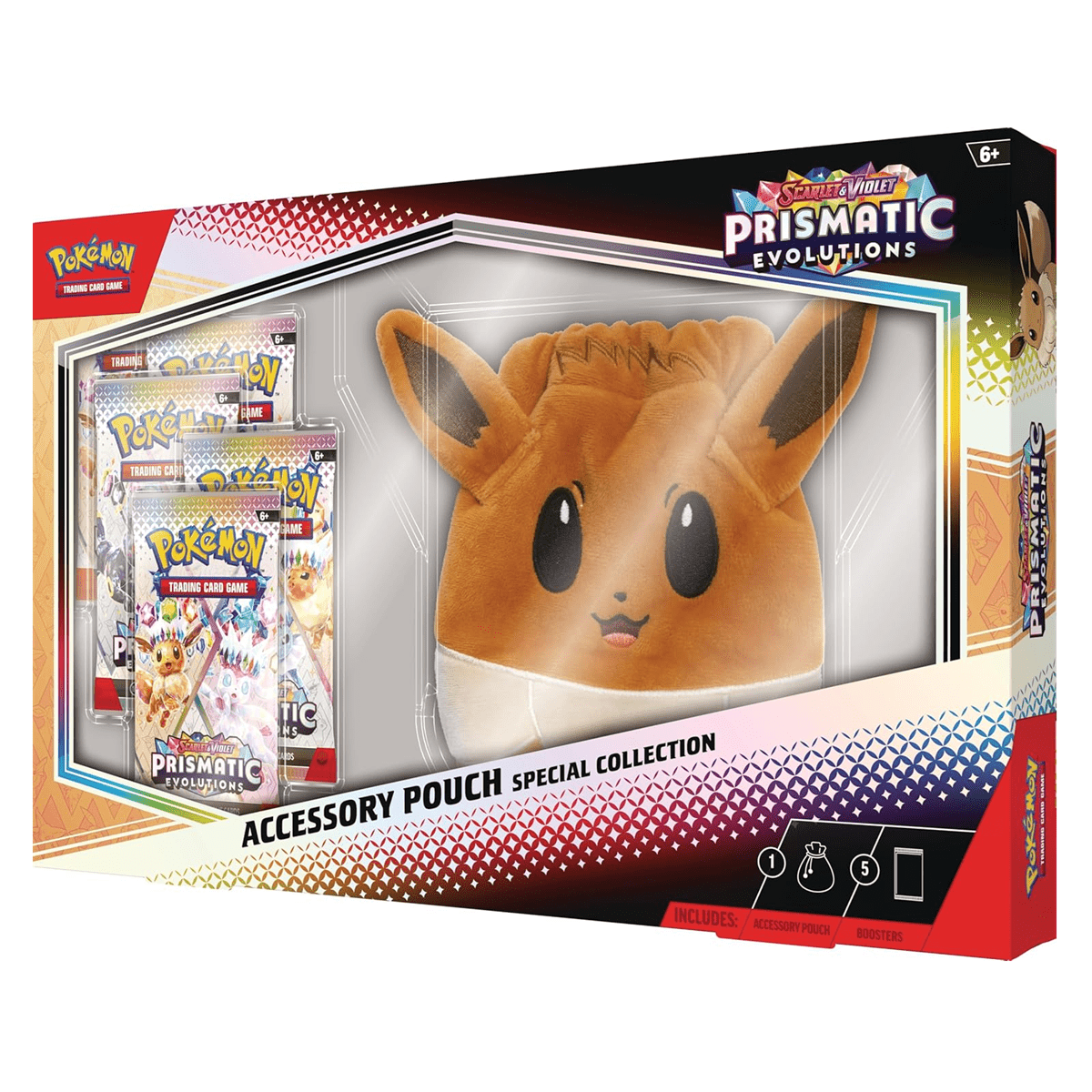 Pokémon TCG: Scarlet & Violet Prismatic Evolutions Accessory Pouch Special Collection Simple Pokémon 
