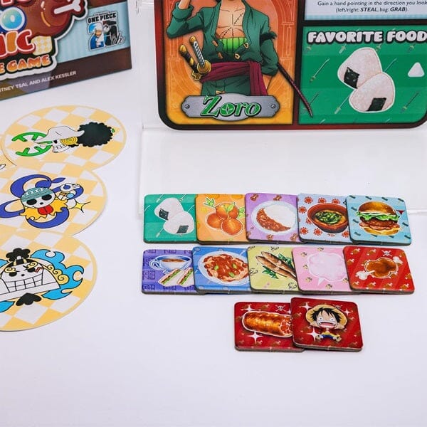 One Piece: Luffy's Bento Panic Board Game Simple One Piece 