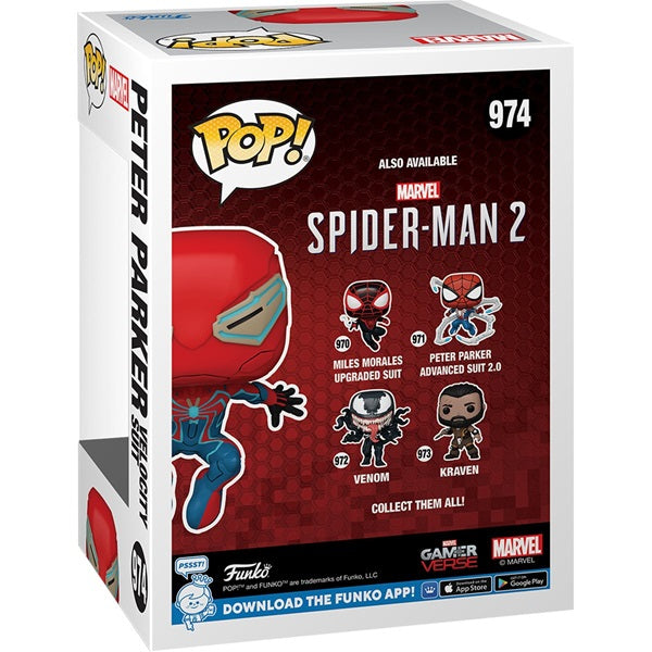 Spider man ps4 fashion pop figures