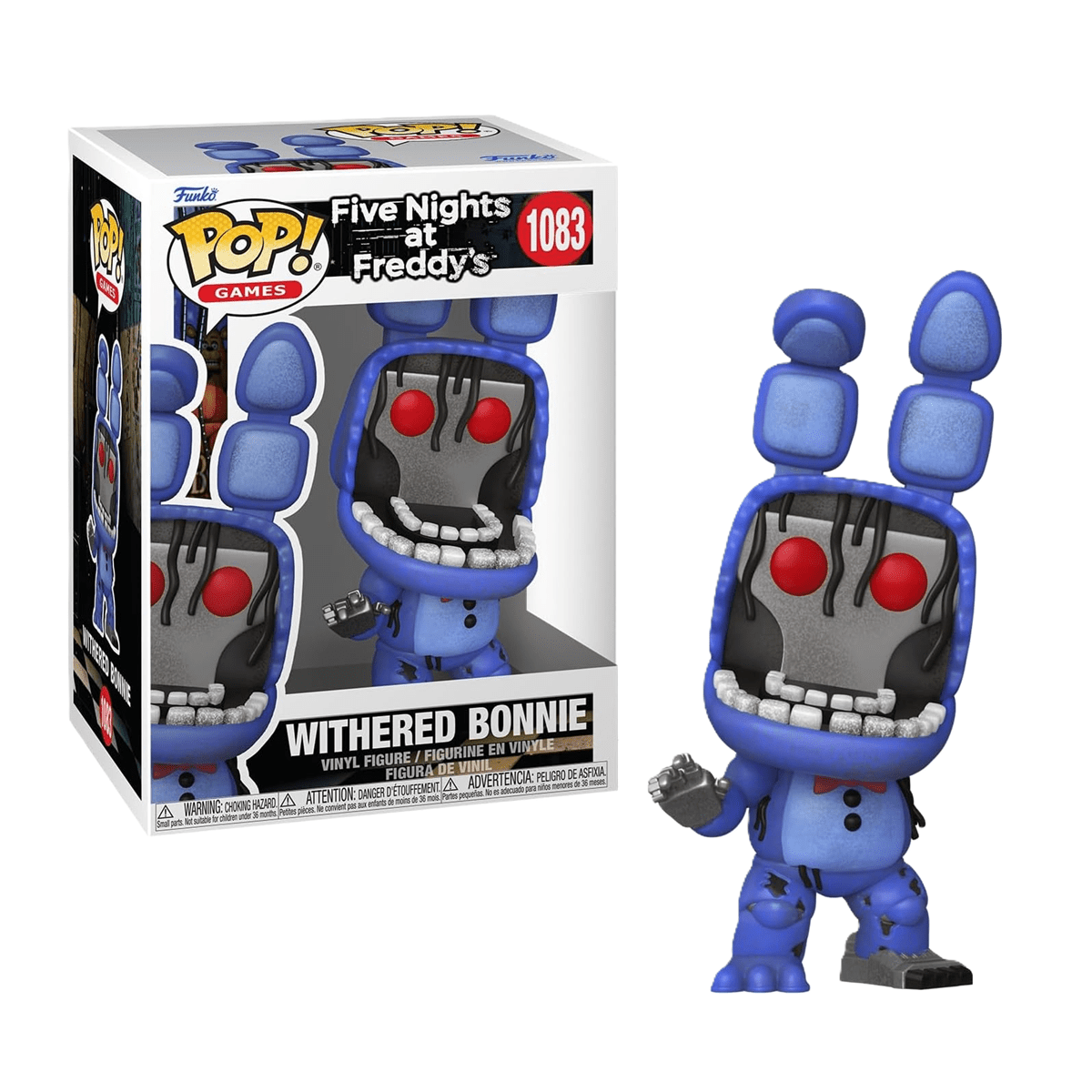 Funko Pop! Games: Five Nights at Freddy’s – Withered Bonnie Simple Funko 