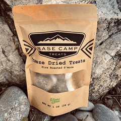 Base Camp Treats: Freeze Dried Fire Roasted S'more (28g) Simple Base Camp Treats 