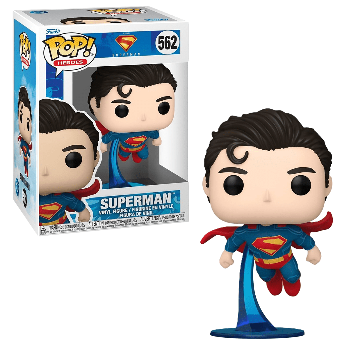 Funko Pop! Heroes: DC Universe - Superman 2025 Vinyl Figure Simple Funko 