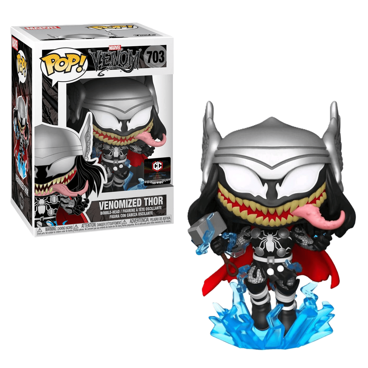 Funko Pop! Marvel: Venomized Thor with Chalice Figure Simple Funko 