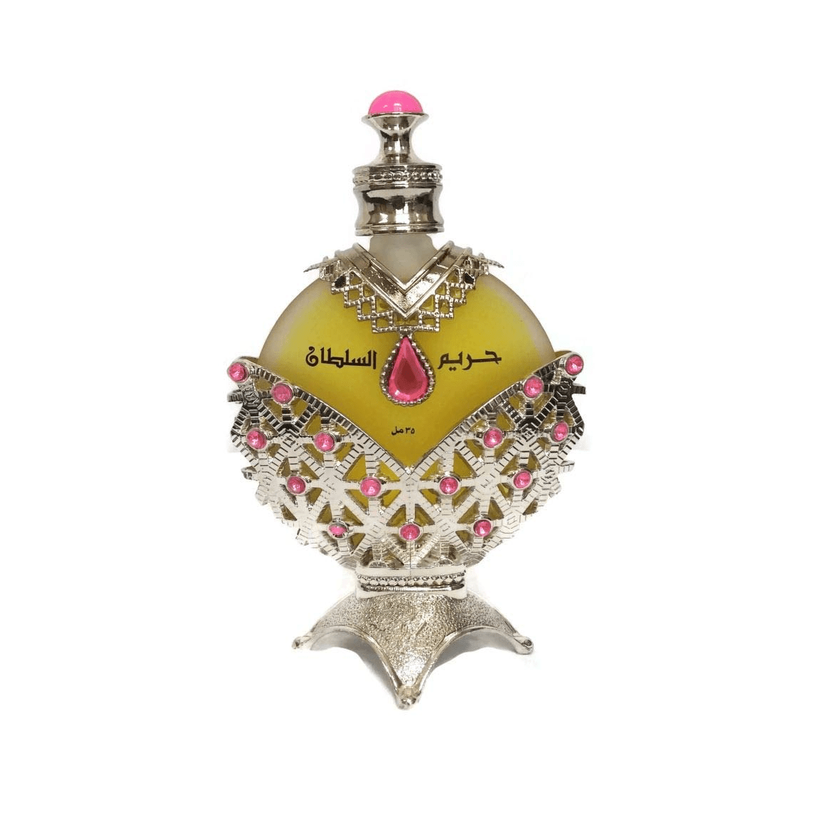 Khadlaj Hareem Al Sultan Silver Pink Unisex Perfume Oil (35mL) Simple Khadlaj Hareem 