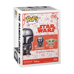 Funko Pop! Star Wars: Holiday - The Mandalorian Vinyl Figure Simple Funko 