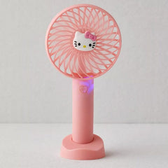 Hello Kitty Sanrio 50th Anniversary Special Edition Mini Personal Portable Fan w/ Power Bank Simple Showcase 