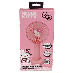 Hello Kitty Sanrio 50th Anniversary Special Edition Mini Personal Portable Fan w/ Power Bank Simple Showcase 