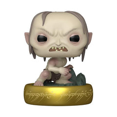Funko Pop Plus! Movies: The Lord of the Rings – Gollum With Glow Simple Funko 