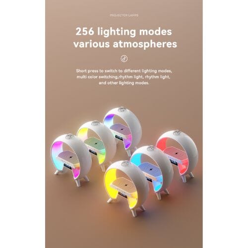 SonicVibes: 3-in-1 Triotunes Bluetooth Speaker and Wireless Charger Simple SonicVibes 