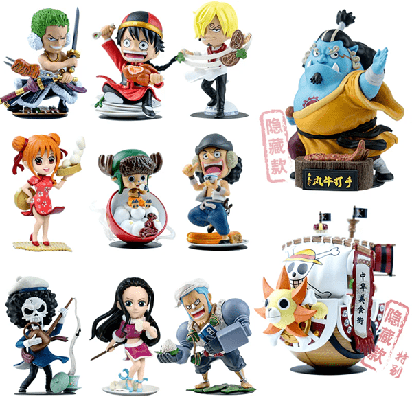 One Piece - Chinese Food Series Blind Box (1pc) Simple Showcase 