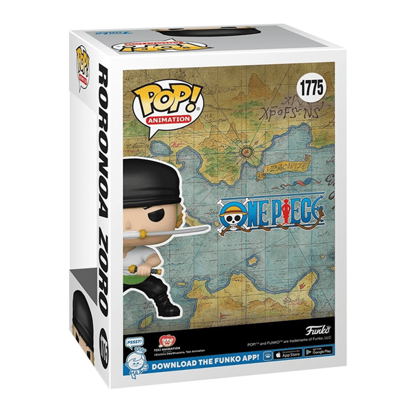 Funko Pop! Anime: One Piece - Roronoa Zoro with Chase (Style May Vary) Simple Funko 