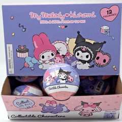 My Melody Kuromi 50th & 20th Anniversaries 3" Capsule – 1x Mystery Figure Simple Hello Kitty 