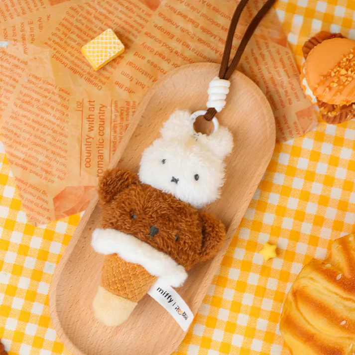 Miffy - Food Workshop Plush Keychain Blind Box - 1pc