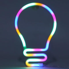 Illumina: Bulb Shape Neon LED Light