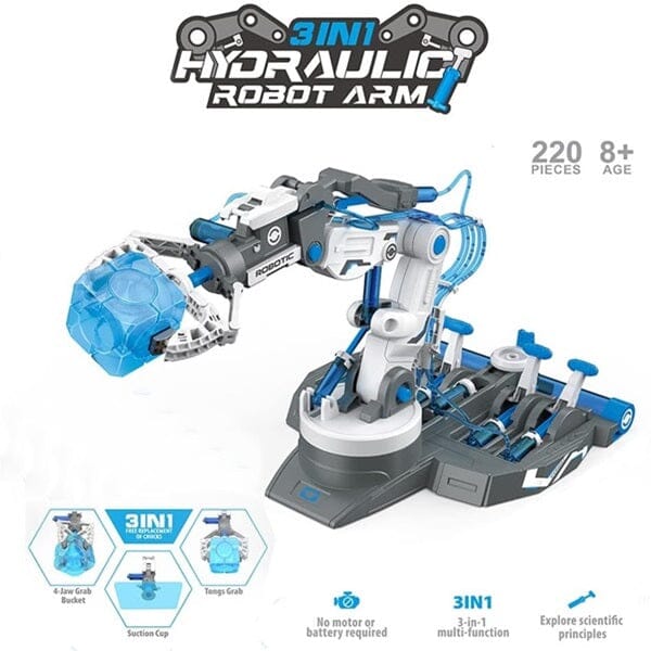 Hydro Mech Master - 3 in 1 Hydraulic Mechanical Arm Simple Showcase 