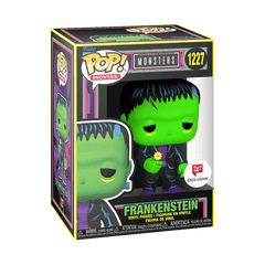 Funko Pop! Monsters: Frankenstein Black Light (Exclusive) Simple Showcase 