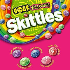 SKITTLES Sour Wild Berry Candy Single Pack