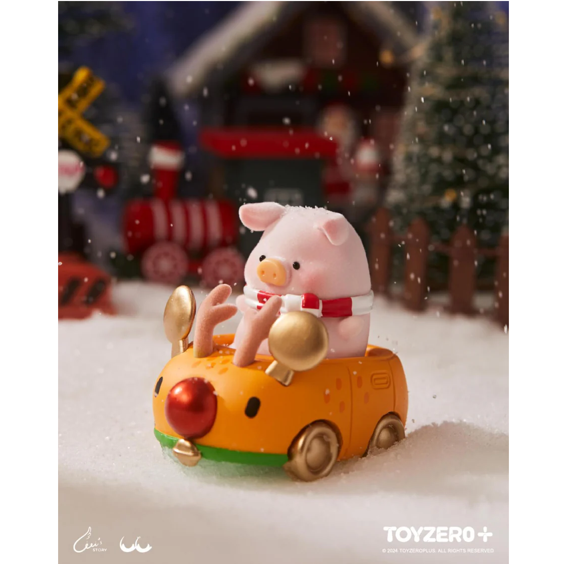 ToyZeroPlus x LuLu The Piggy Christmasland Series Figurines Blind Box (1pc)
