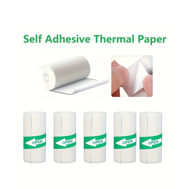 GearWaves: Mini Printer Paper Refills 10PK Simple Showcase 