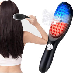 RevivaBrush: Red & Blue 4-in-1 Light Brush for Thicker and Healthier Hair Simple Showcase 