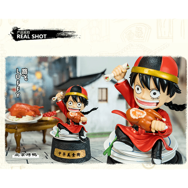 One Piece - Chinese Food Series Blind Box (1pc) Simple Showcase 