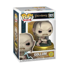Funko Pop Plus! Movies: The Lord of the Rings – Gollum With Glow Simple Funko 