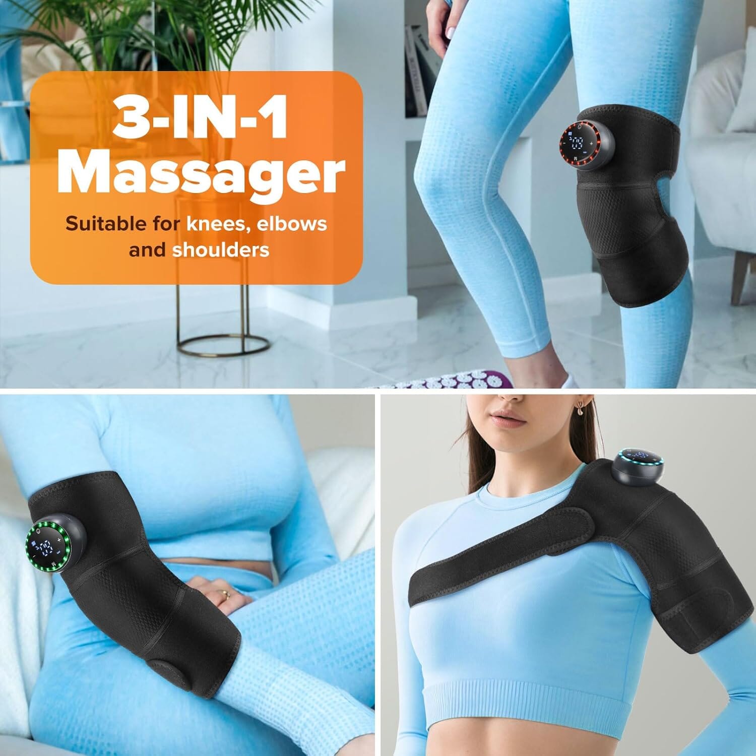 Quantum VibroCare 3-in-1 Massager Simple Quantum 