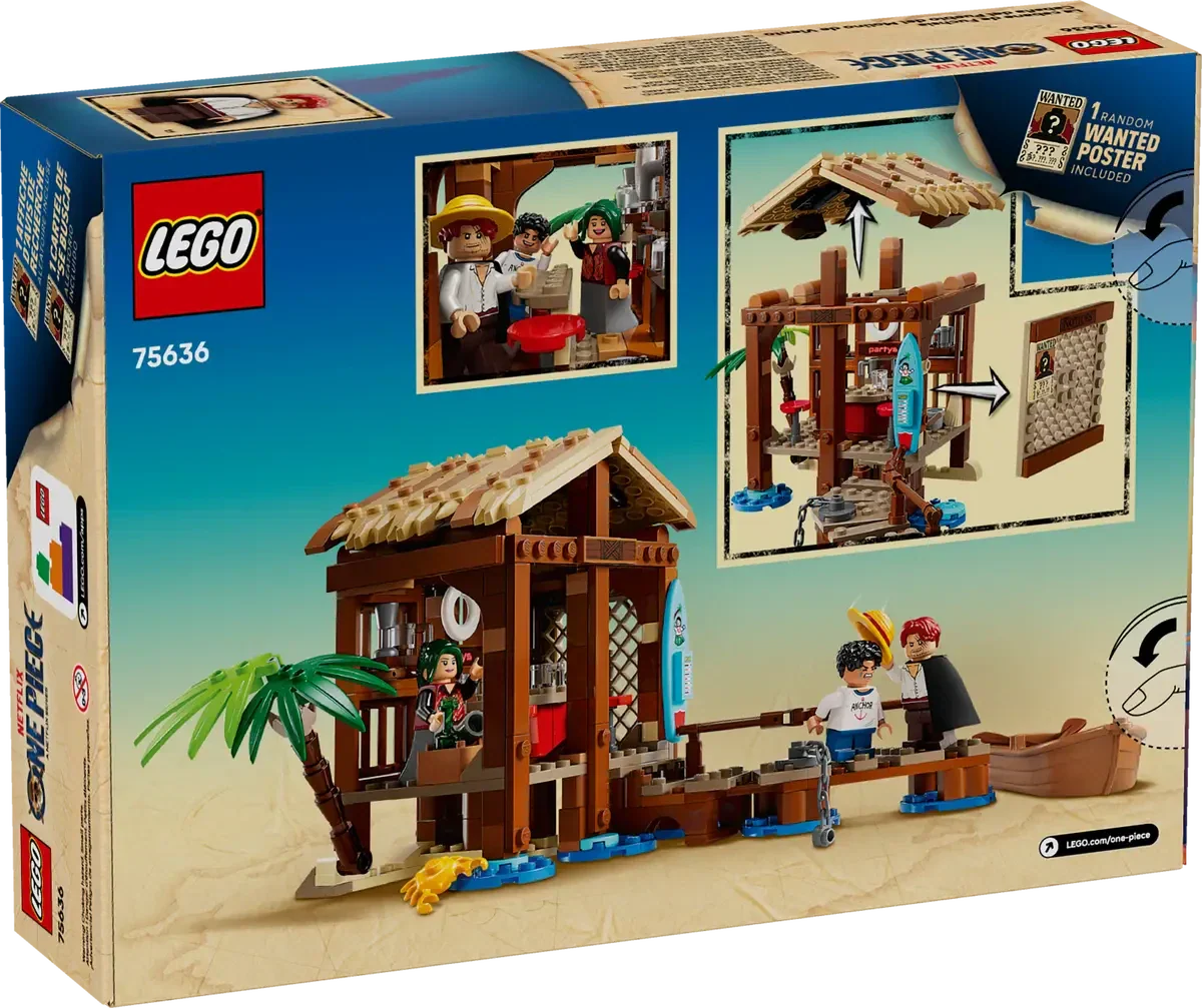 LEGO® Windmill Village Hut Simple Showcase 