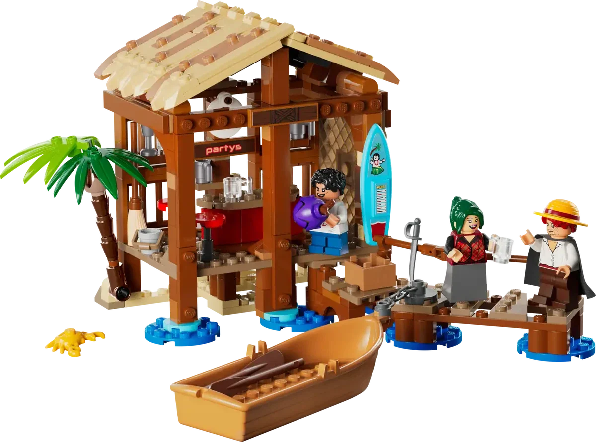 LEGO® Windmill Village Hut Simple Showcase 