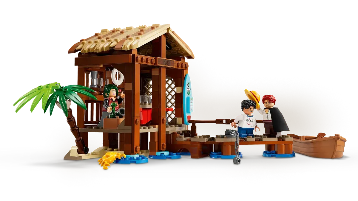 LEGO® Windmill Village Hut Simple Showcase 
