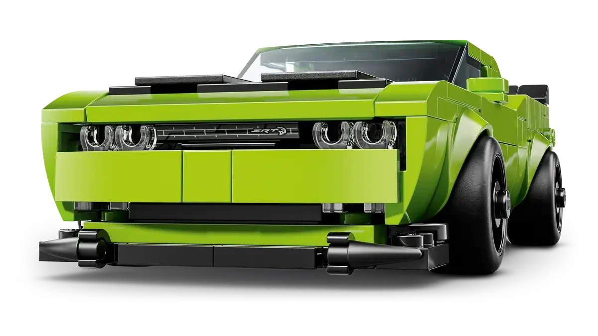 LEGO® Dodge Challenger SRT Hellcat Sports Car Simple Showcase 