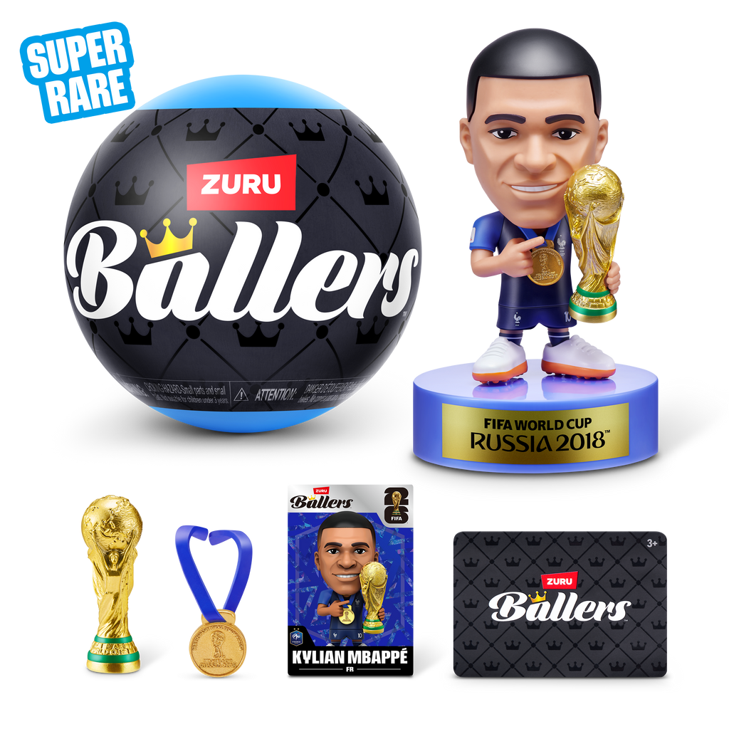 ZURU FIFA Ballers エムバペ ムバッペ アリソン 新品 レアル ZURU Surprise: FIFA WORLD CUP 2026™ Ballers Series 1 – Showcase