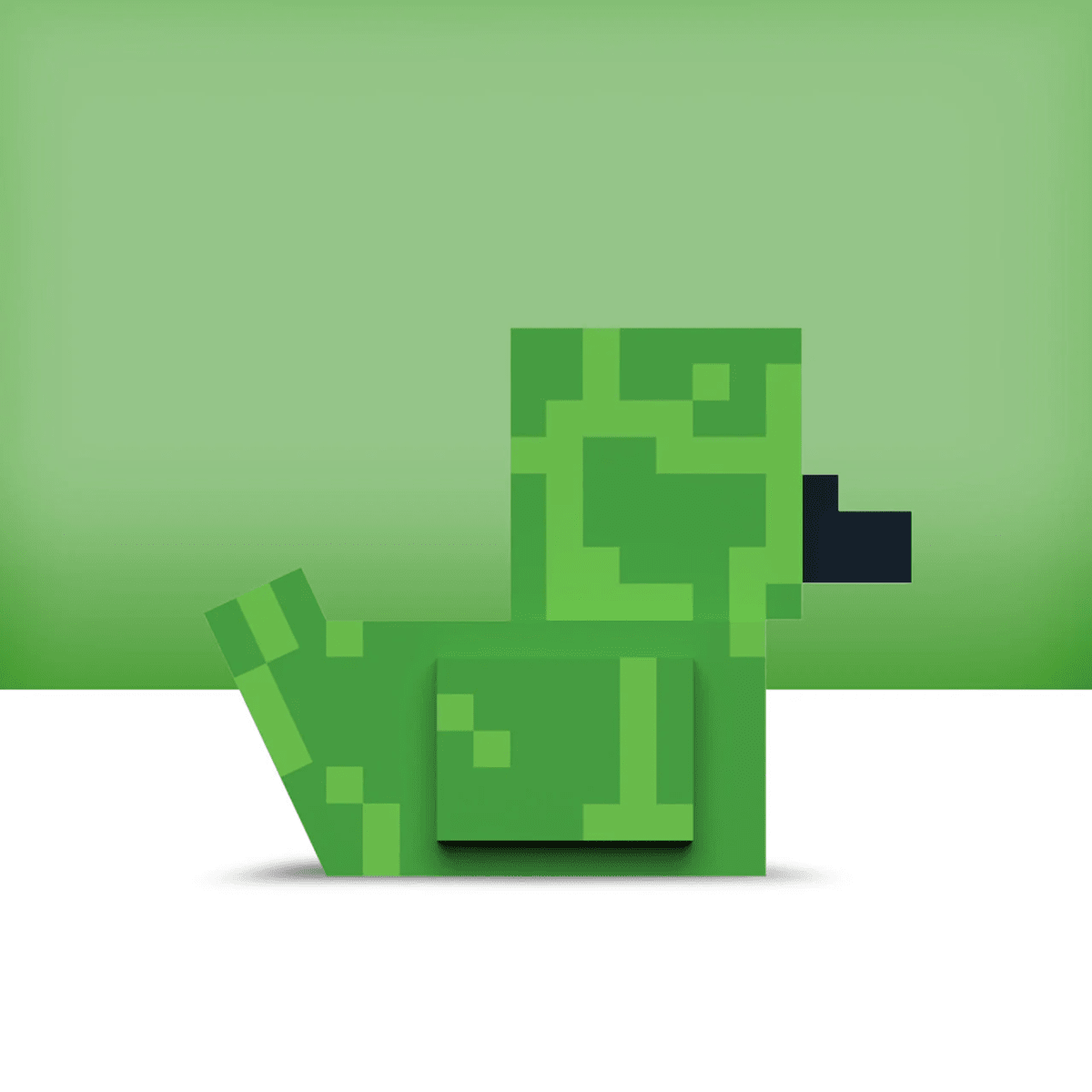 TUBBZ: Minecraft - Creeper Rubber Duck Figure (Mini Edition) Simple TUBBZ 