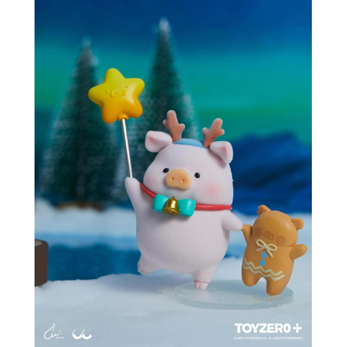 ToyZeroPlus x LuLu The Piggy Christmasland Series Figurines Blind Box (1pc)