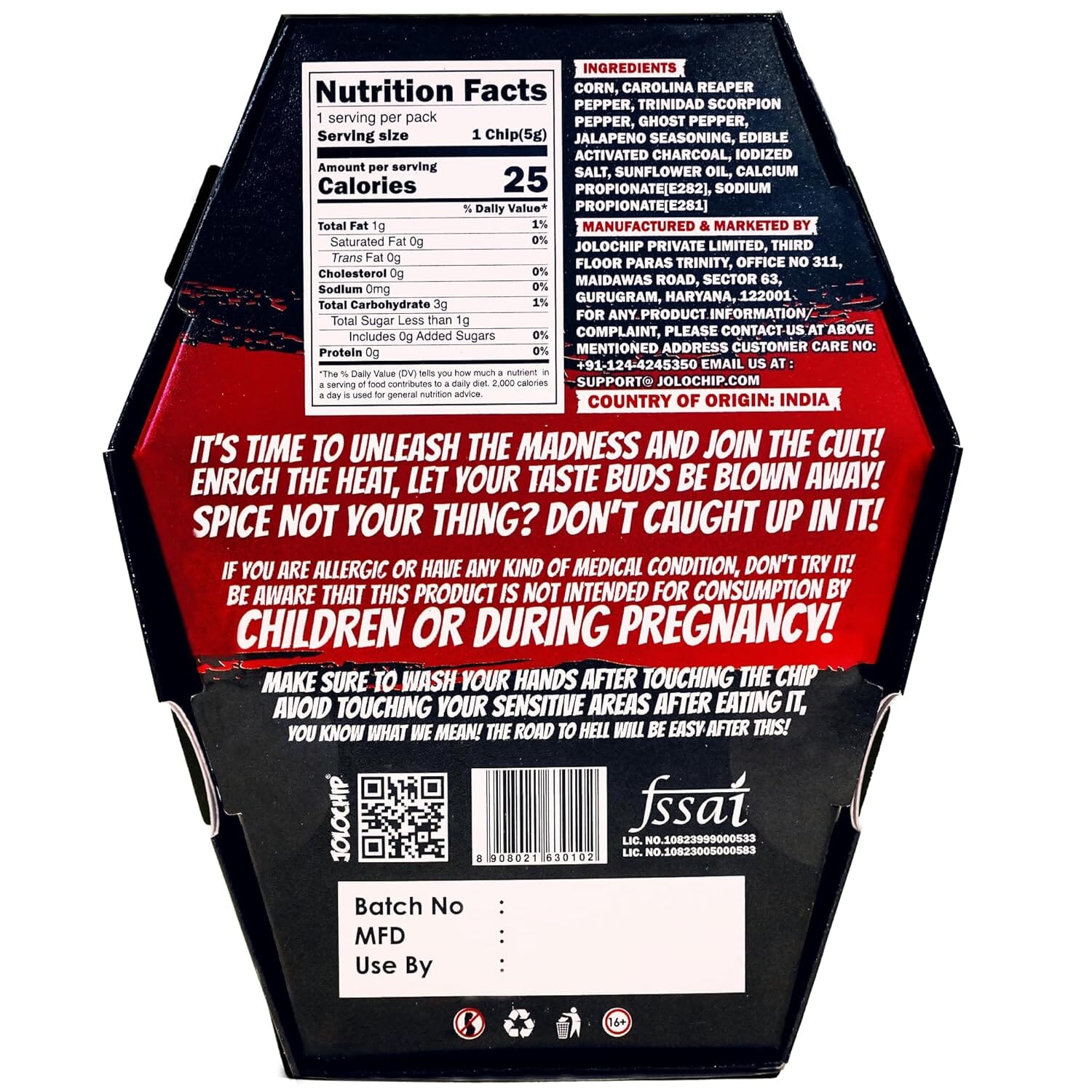 JOLOCHIP Last Chip Challenge (1pc) | As Seen On TikTok! Simple JOLOCHIP 