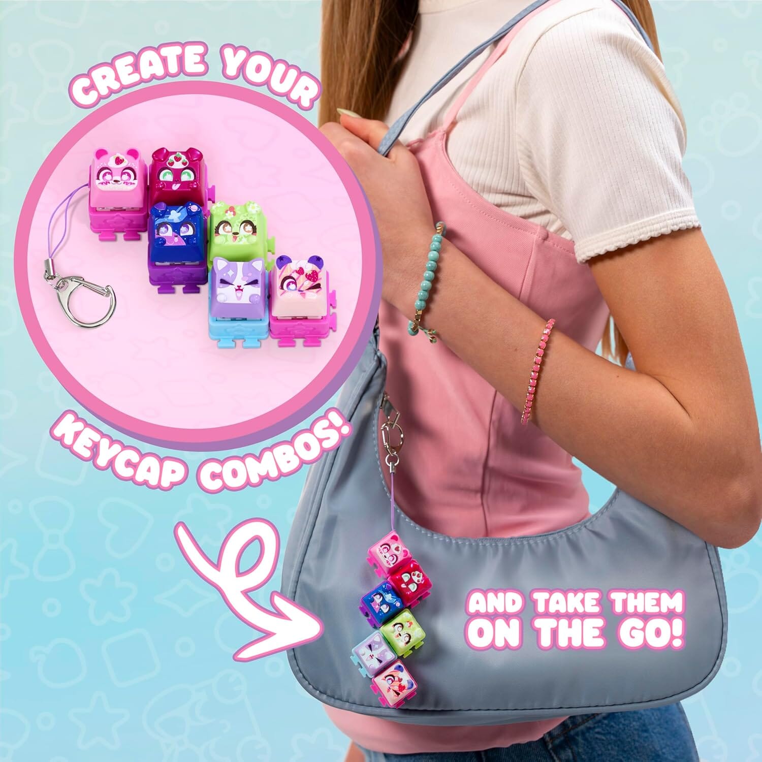 Clickeez: Includes 2 Clickable Keyboard Collectibles Simple LEGO 