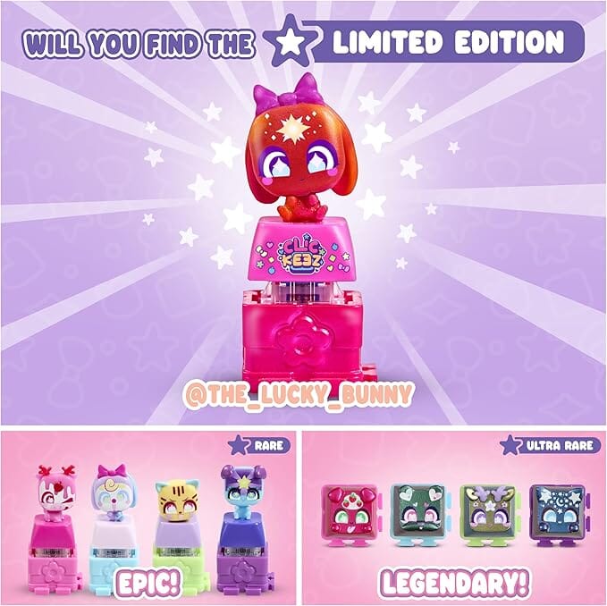 Clickeez: Includes 2 Clickable Keyboard Collectibles Simple LEGO 