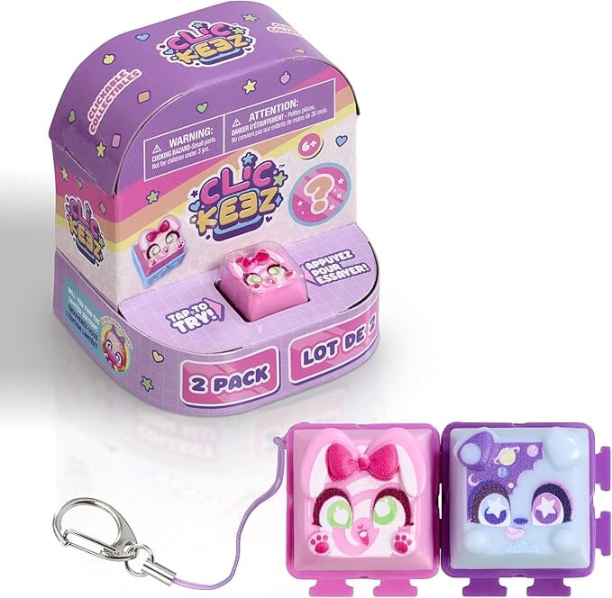 Clickeez: Includes 2 Clickable Keyboard Collectibles Simple LEGO 