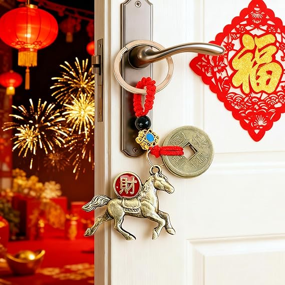 Year Of The Horse Keychain