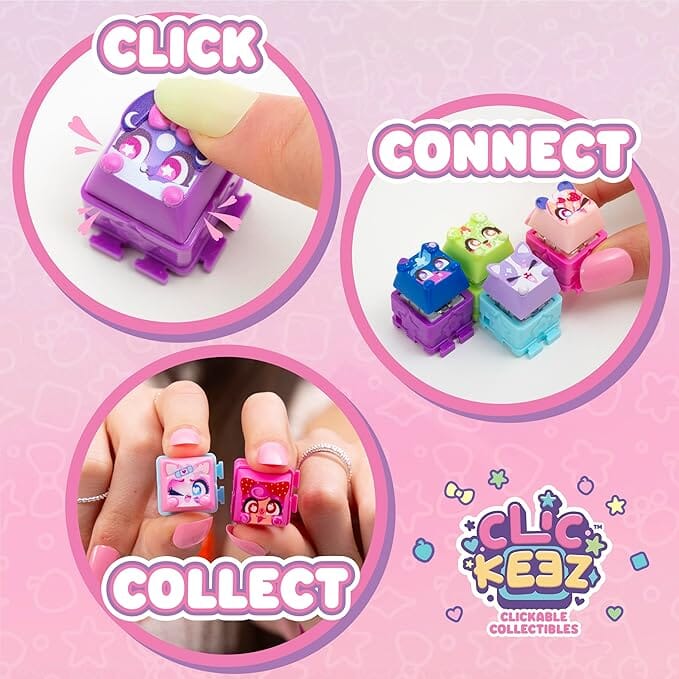 Clickeez: Includes 2 Clickable Keyboard Collectibles Simple LEGO 