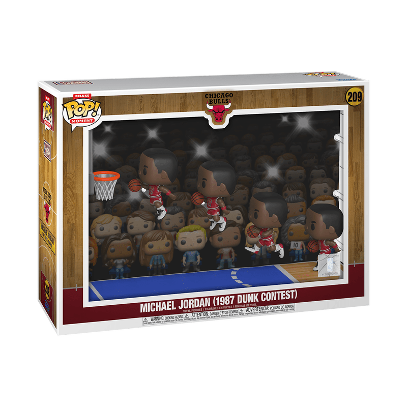 Funko Pop! NBA: Moments Deluxe - Michael Jordan From The Chicago Funko Pop! NBA: Moments Deluxe - Michael Jordan From The Chicago