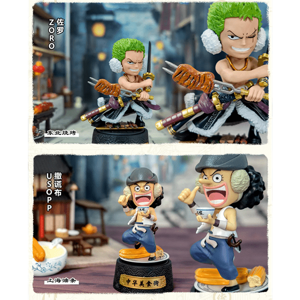 One Piece - Chinese Food Series Blind Box (1pc) Simple Showcase 