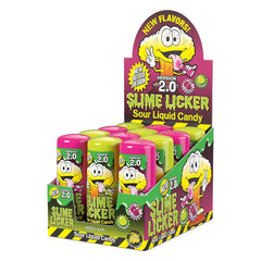 Toxic Waste: Slime Licker 2.0 Version - Green Apple & Black Cherry Roller (Ships Assorted)