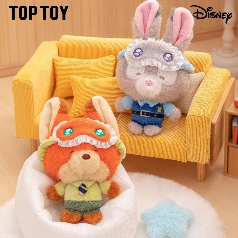 TOP TOY x Disney Squinting Sleepwear Series Plush Pendant Blind Box (1pc)