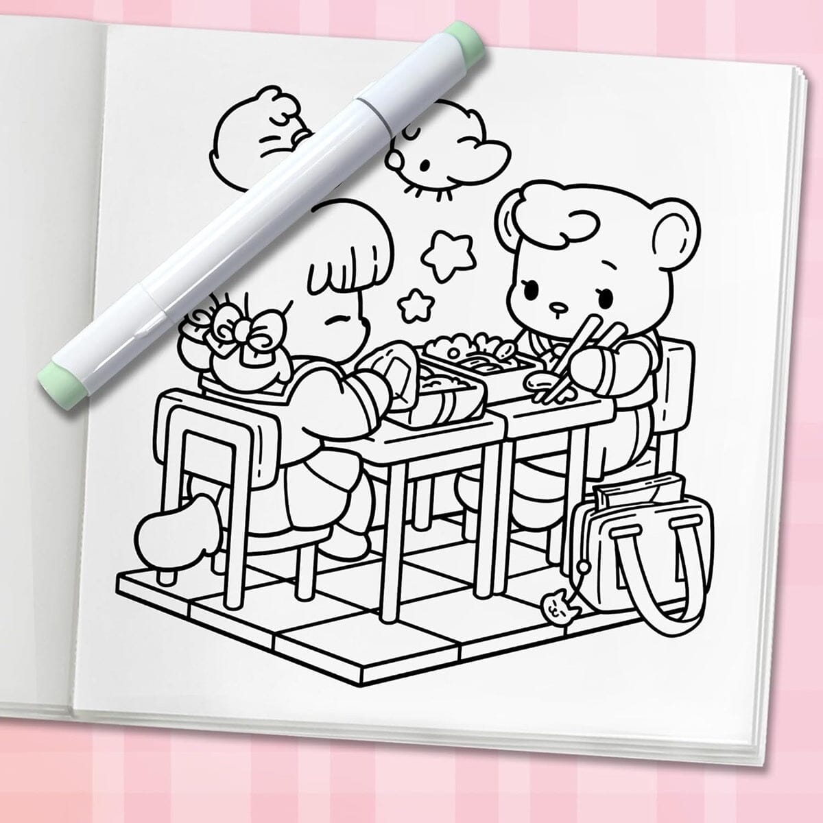 Cozy Japan: Cute Coloring Book for Adults and Teens By Jade Summer Simple Jade Summer 