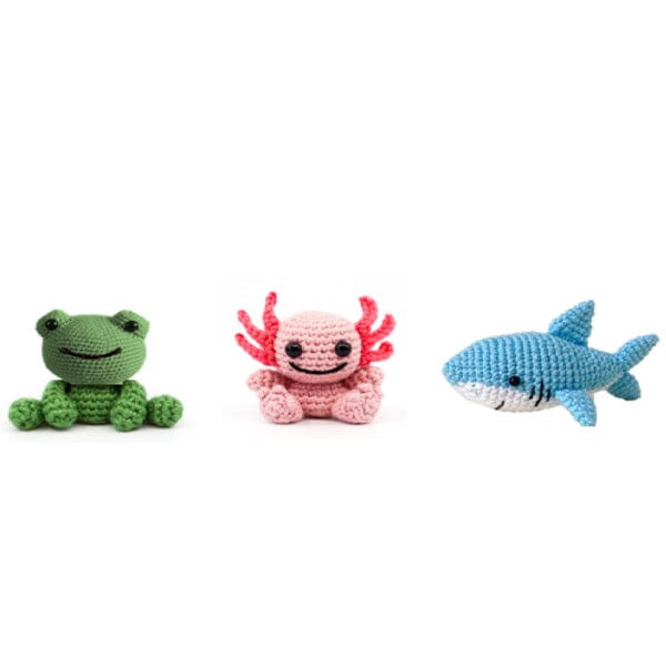 Crochet Micro Plush Toy: Aquatic Pals (3pk) Preorder Showcase 