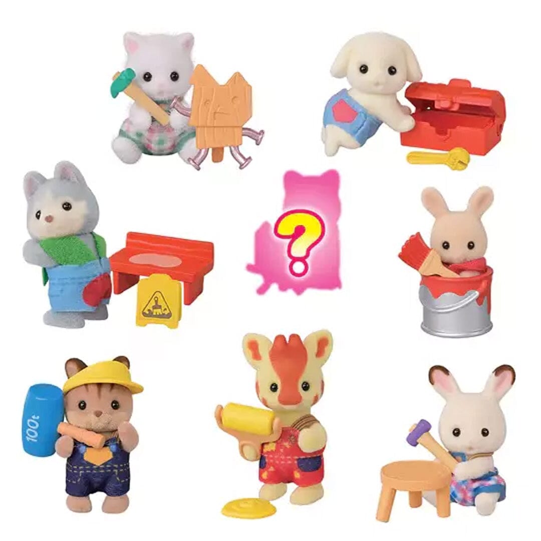 Calico Critters: Sylvanian Families Baby Craft Lovers Series Blind Bag Simple Calico Critters 