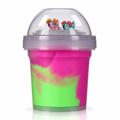 LIT Slime Animal Charms Collection Scented Slime Jar (7.1oz) Axolotl Zen