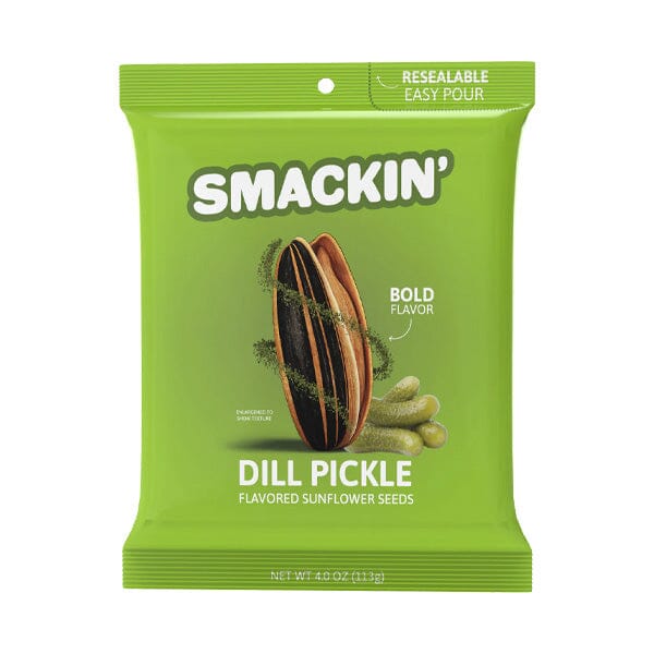 Smackin' Sunflower Seeds: Dill Pickle (4oz) Simple Showcase 