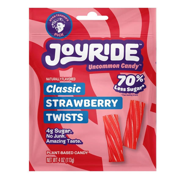 JOYRIDE Uncommon Candy Soft Strawberry Licorice (99g)